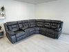 Nova Electric Recliner Leather Corner Sofa