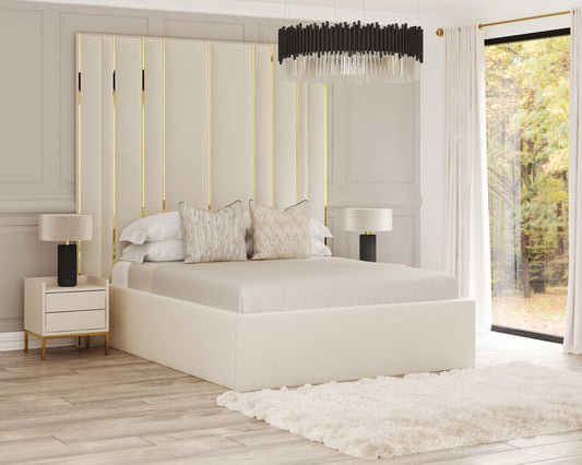 Sensatori Bed Frame | Gold | Silver | Black | Rose Gold | Accent Trim
