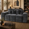 Jacob 2 Seater Sofa - Charcoal