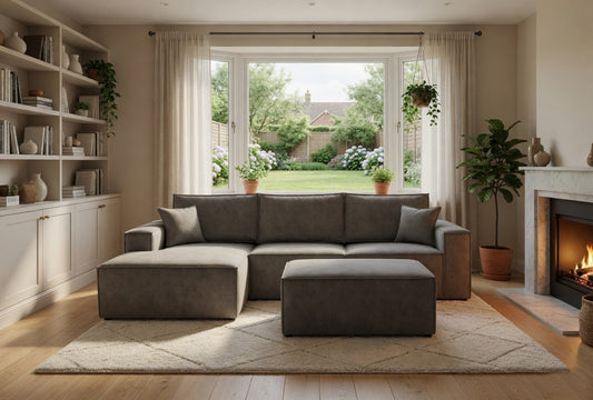 Alia Modular Footstool Corner Sofa