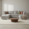 Bishop Scatterback Alaska Truffle U Shape Sofa