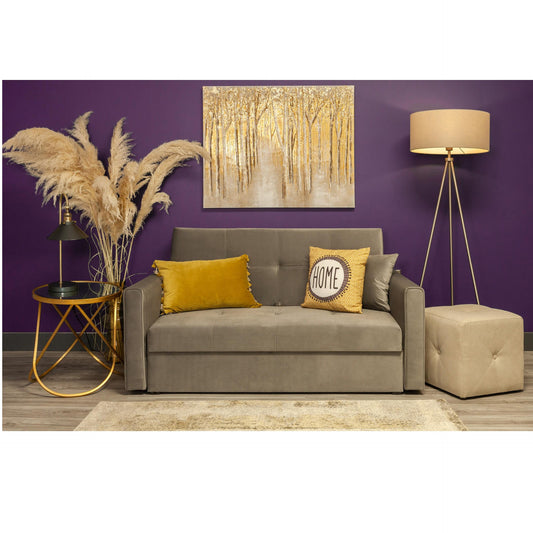 Castillo Plush 2 Seater Sofabed - Set