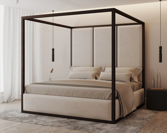 Chateau Noir 4 Poster Metal Bed