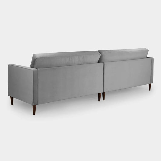 Harper Sofa Plush Grey 4 Seater