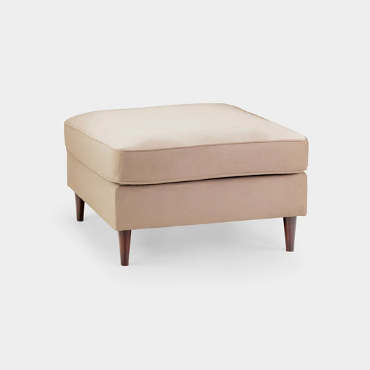 Harper Sofa Plush Beige Footstool