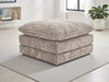 Solaya Beige Footstool