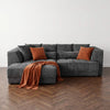 Brooklyn Electric Storage Left Hand Sofa Bed - Dark Grey Pre-Order