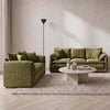 Solaya 3+2 Seater Sofa - Green