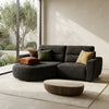 Denver Sofa Black Electric Recliner Left Hand