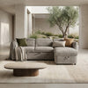 Capri Corner Sofa Bed With Storage - Grey - Universal Chaise - Pull Out Bed