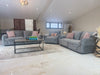 Angelo Grey 3+2+1 Seater Sofa Set