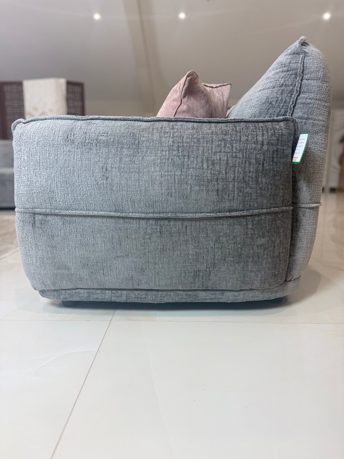 Angelo Grey Sofa Armchair