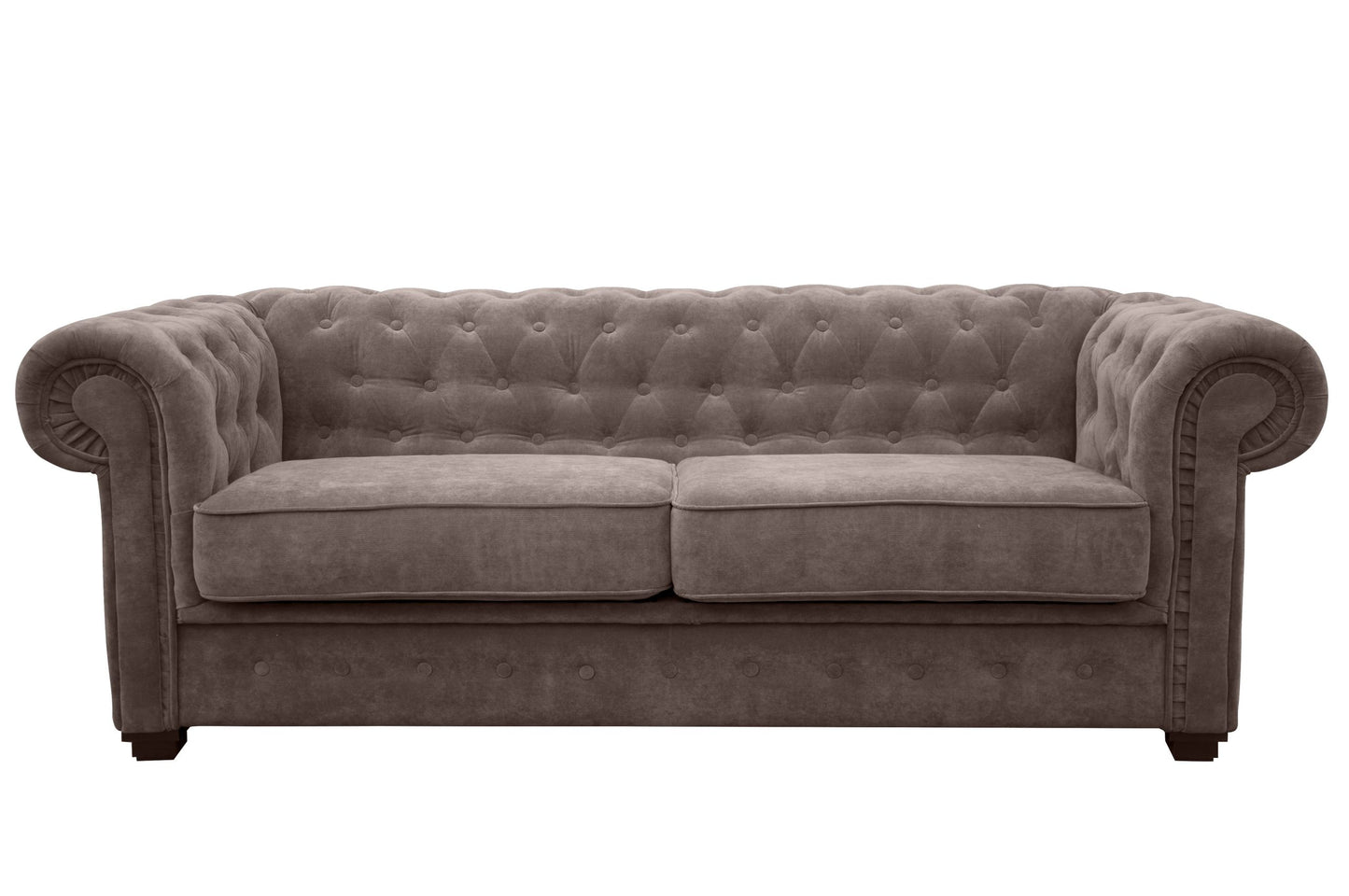 Imperial 2 Seater Sofa Bed - Chocolate