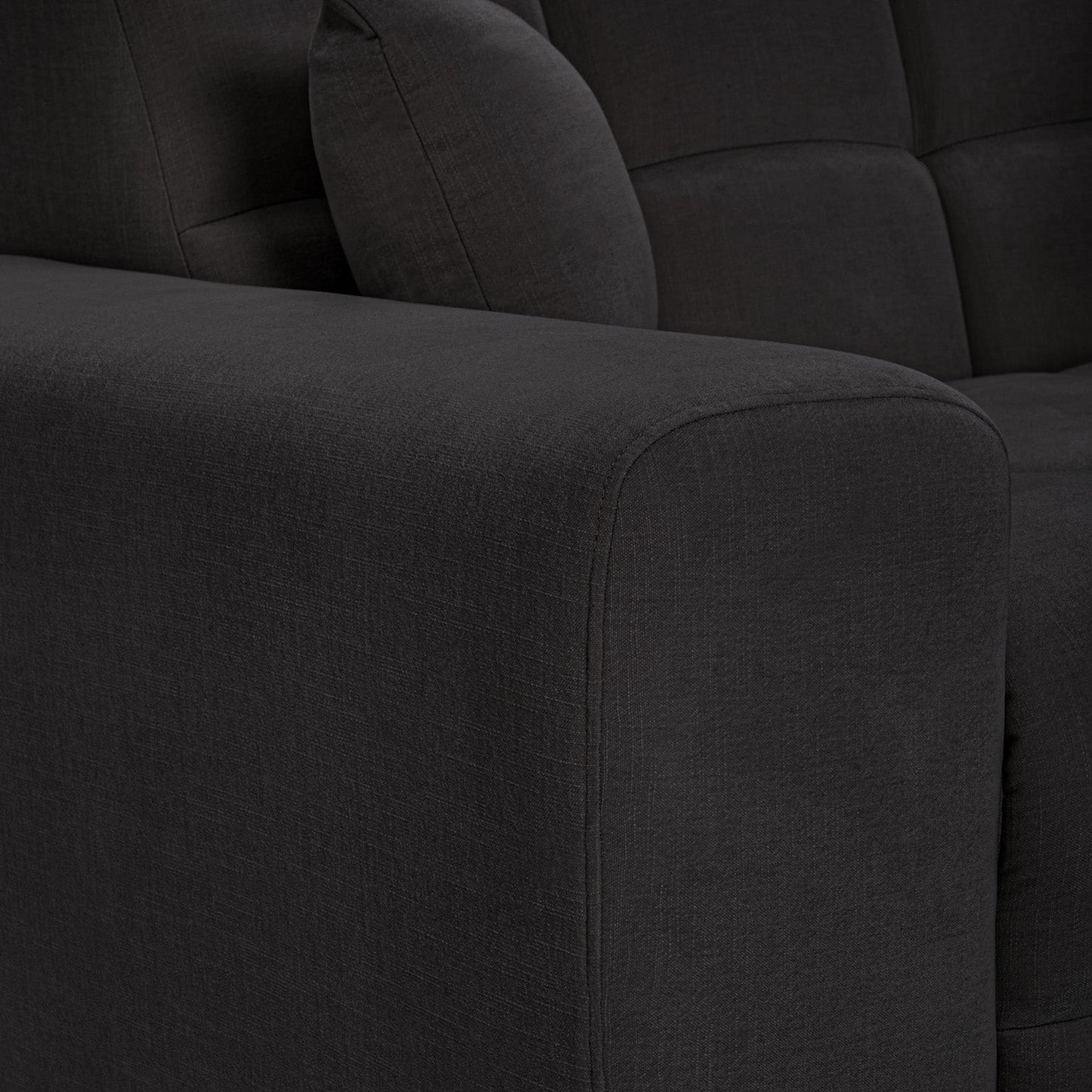 Jacob 3+2 Seater Sofa - Charcoal