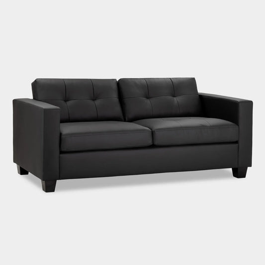 Jerry Sofa Black 3 Seater