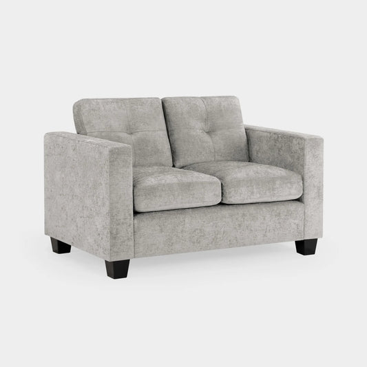 Jerry Sofa Grey Fabric 2 Seater