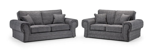 Kachayr Sofa 3+2 Seater - Grey
