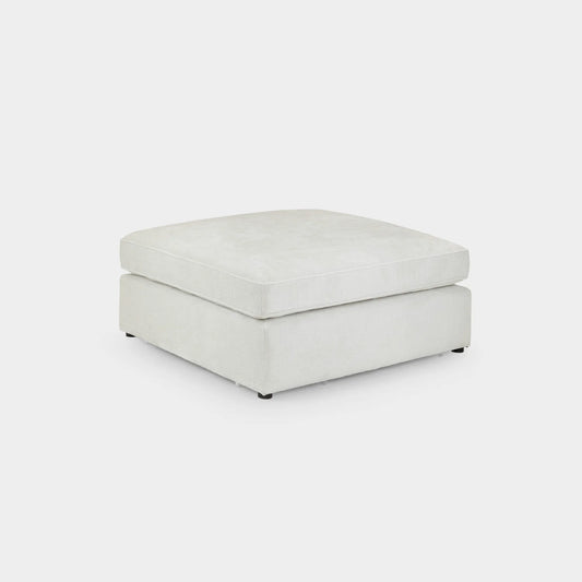 Kiana Modular Sofa Ivory Footstool