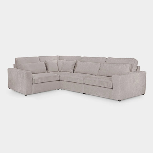Kiana Modular Sofa Mocha Left Hand Facing Corner