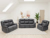 Leon Electric Recliner 3+2+1 Seater Sofa - Grey