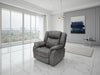 Leon Electric Recliner Armchair - Grey