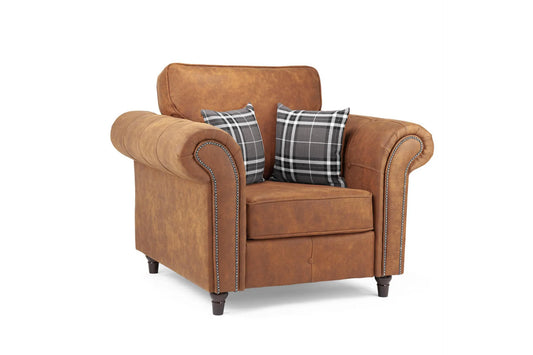Manervia Sofa Armchair - Tan