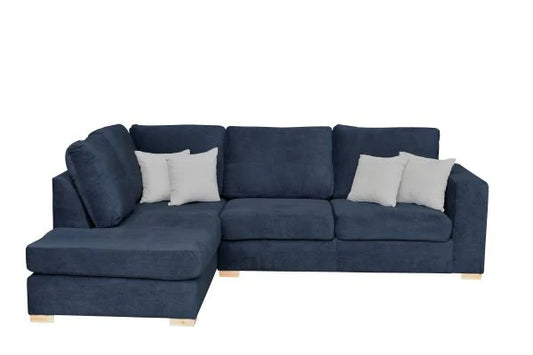 Melody Fabric Corner Sofa - Left Configuration