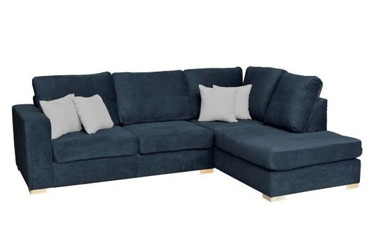 Melody Fabric Corner Sofa - Right Configuration