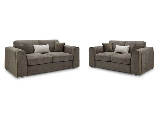 Naples 3+2+1 Seater Sofa Set - Mocha