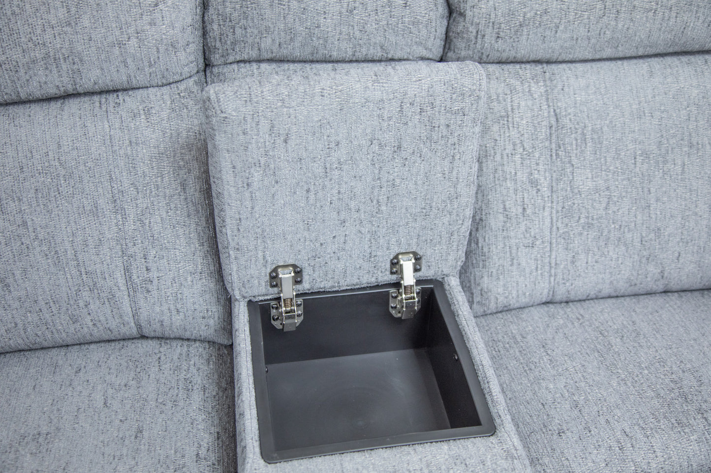 Owen Electric Recliner Corner Sofa - Grey