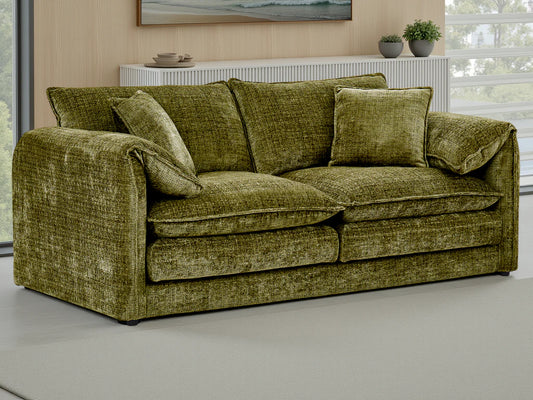 Solaya 3 Seater Sofa - Green