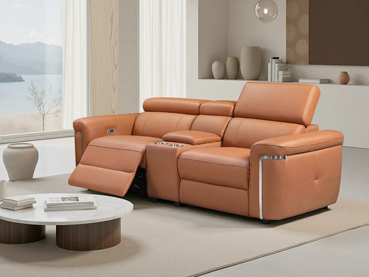 Somerville Electric Recliner 2 Seater Sofa - Tan
