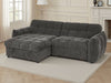 Florida Sofabed Grey Universal Corner