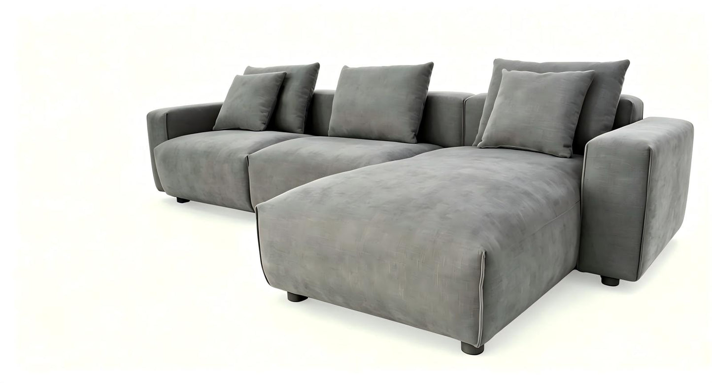 Malibu Sofa Grey Universal Corner