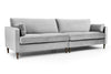 Whittaker Plush 4 Seater Sofa - Grey
