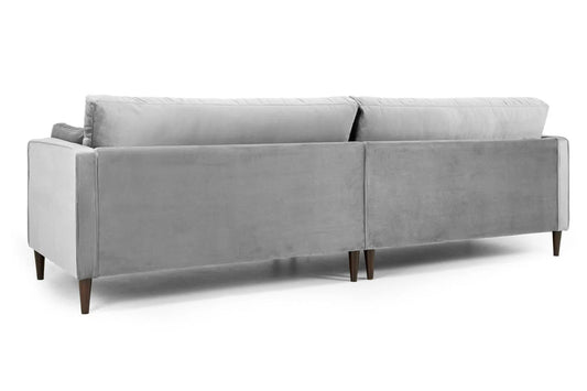 Whittaker Plush 4 Seater Sofa - Grey