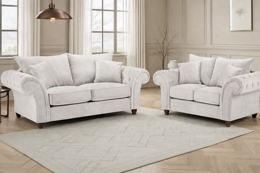 Windsor Fullback 3+2 Seater Sofa - Stone