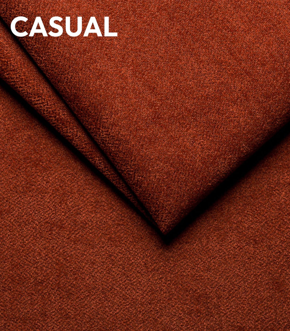 Alaya Rust — supplied Casual fabric colour swatch
