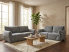 Angelo Grey 3+2 Seater Sofa Set