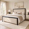 Sorelle Contrast Bed Frame — Main Lifestyle View