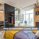 How to assemble Luxury beds