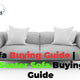 Sofa Buying Guide