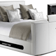 A White Tv Bed With Storage