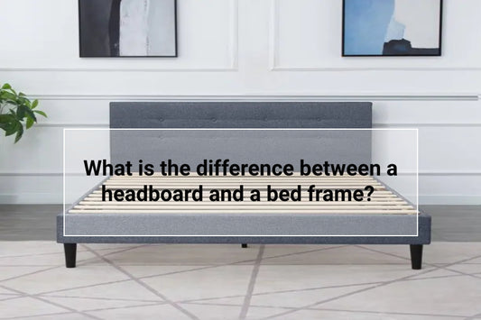 difference between headboard and bed frame