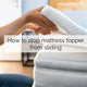 How to stop mattress topper from sliding