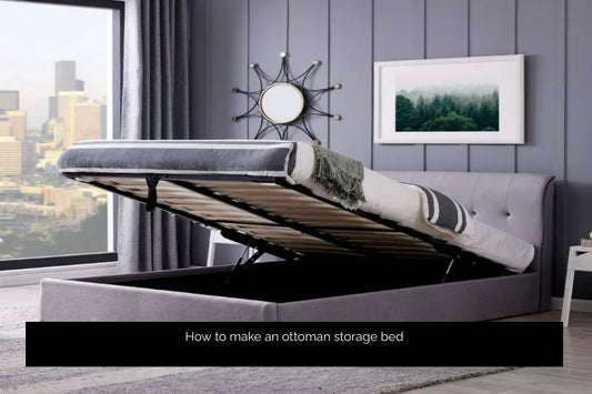 How to make an ottoman storage bed