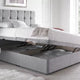 How to organize ottoman bed storage