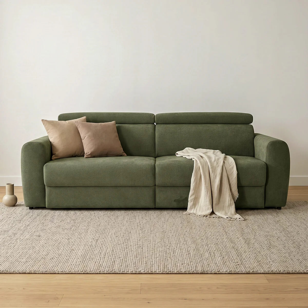 Dakota Electric Sofa Bed - Olive
