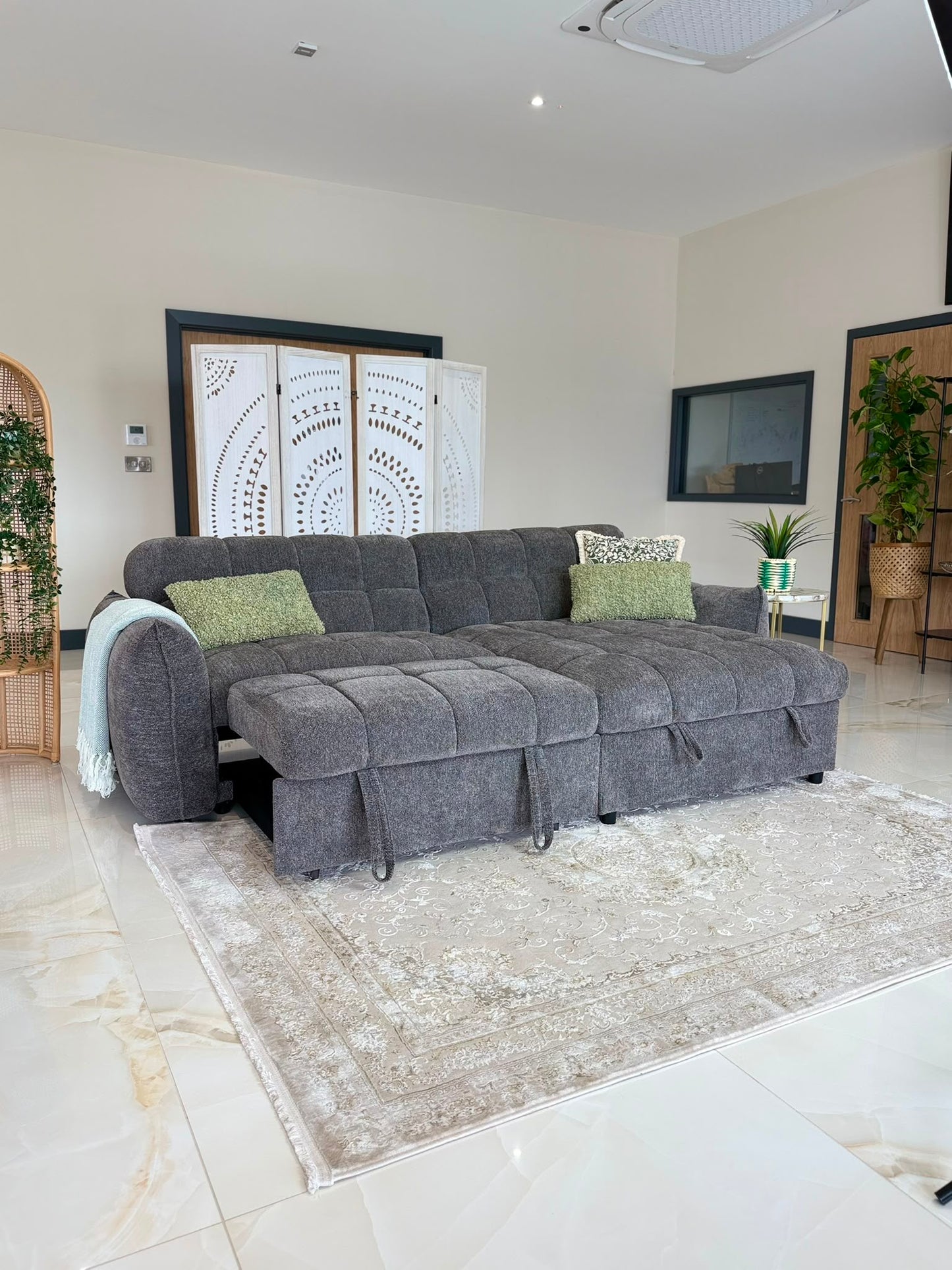 Florida Universal Storage Sofa Bed - Grey