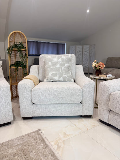 Douglas Beige 3+2+1 Seater Sofa Set